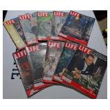 Vtg Life magazines, 1958