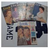 Vtg Look magazines, 1952&54