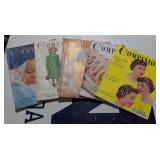 Vtg Companion magazines, assorted years