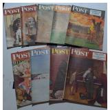 Vtg Post magazines, 1947