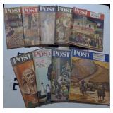 Vtg Post magazines, 1948