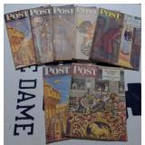 Vtg Post magazines, 1948