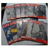 Vtg Life magazines, 1950-51