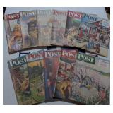 Vtg Post magazines, 1949-50