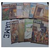 Vtg Post magazines, 1947