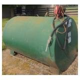 500gal Diesel Tank w/Pump.  Winning bidder