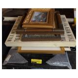 Lot of wall art and decor