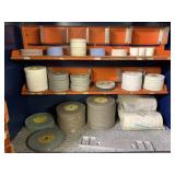 Lot of multi-size grinding wheels including, 4" x