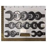 Klutch 14 Piece Crows Feet Set