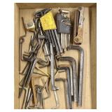 Flat of Allen Wrenches