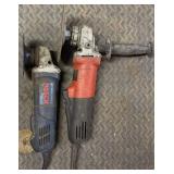Angle Grinder, Milwaukee & Bosch. Bidding 1xqty