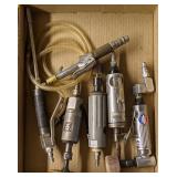 Flat of Various Air Tools