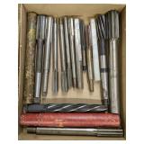 Flat of various reamer bits