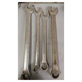 Various large sized wrenches, largest is 28"