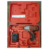 Milwaukee Hand Drill in case, incomplete as