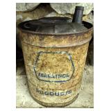 Vintage Marathon Oil Can