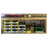 Conts of Shelf, Includes Various Fasteners,