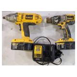DeWalt Power Drills & Battery Charger