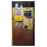 Justrite Flammable Liquid Storage Cabinet & Cont.