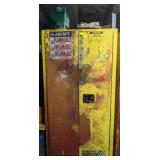 Justrite Flammable Liquid Storage Cabinet & Cont.