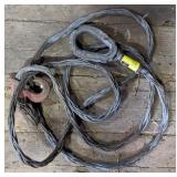 Thick Diameter Cable Sling w/ Hooks