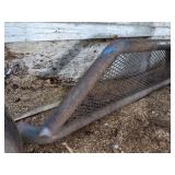 Metal Feed Troth and Steel Grate?