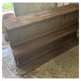 Short I beams, 30" L.