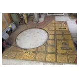 Studded Machinery Mats, various sizes