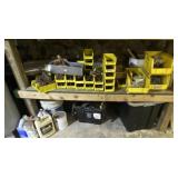 Conts of Shelf, Includes Various Fasteners,