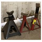 Lot w/ Various Jack Stands
