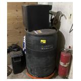Corner Conts, Includes 55Gal Drum w/ Pump, Fire