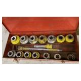 Large Socket Set 1 11/16in through 2 3/8in