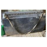 Large Metal Fuel Container, Measures 4ft by 16in