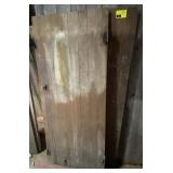Homemade Hinged Barn Doors, Both w/ 66in Height