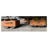 Heavy Equipment rolling castors (x3)