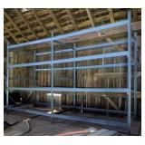 Large Metal Shelving *12ft long x 8ft Tall x 4ft W