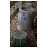 Lot with Horse Waterer & Concrete Base