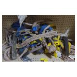 Lot of ropes & various straps