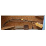 Yellow concrete vibrator wacker