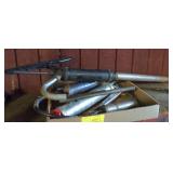 Flat of oil canister dispensers