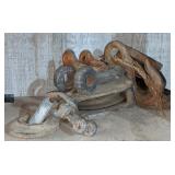 Lot of Pulleys