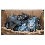Box lot of Casters