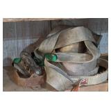 Lot of cloth slings and straps