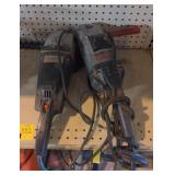 Pair of disc sanders bidding on 1x2