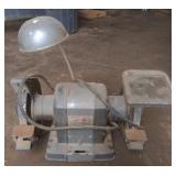 Vtg. Craftsman 1/3 horsepower bench grinder w/