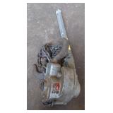 3/4 ton hoist w/ chain