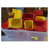 Bin of organization containers