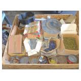 Pallet of nails and other tools