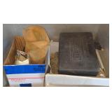 Contents of shelf, Craftsman drill bit set