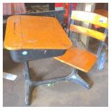 Vtg school desk